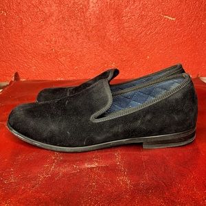 Black Velvet Men’s Duke and Dexter Flat Loafer Driving Shoe Size 9